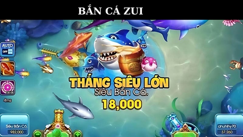 Bắn cá Zui Mksports